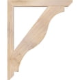 thumbnail image 3 of Ekena Millwork 3 1/2"W x 36"D x 44"H Funston Slat Smooth Bracket, Douglas Fir, 3 of 4