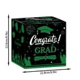 thumbnail image 3 of Graduation 2026 Card Green Gold Congrats Grad Holder With Wishing Cards Class Of Party For High School College Celebration, 3 of 7