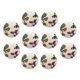thumbnail image 3 of 10 piezas redondas de 20 mm botones de vástago cubiertos de tela DIY costura Estilo 4 Sunnimix Botones cubiertos de tela, 3 of 7