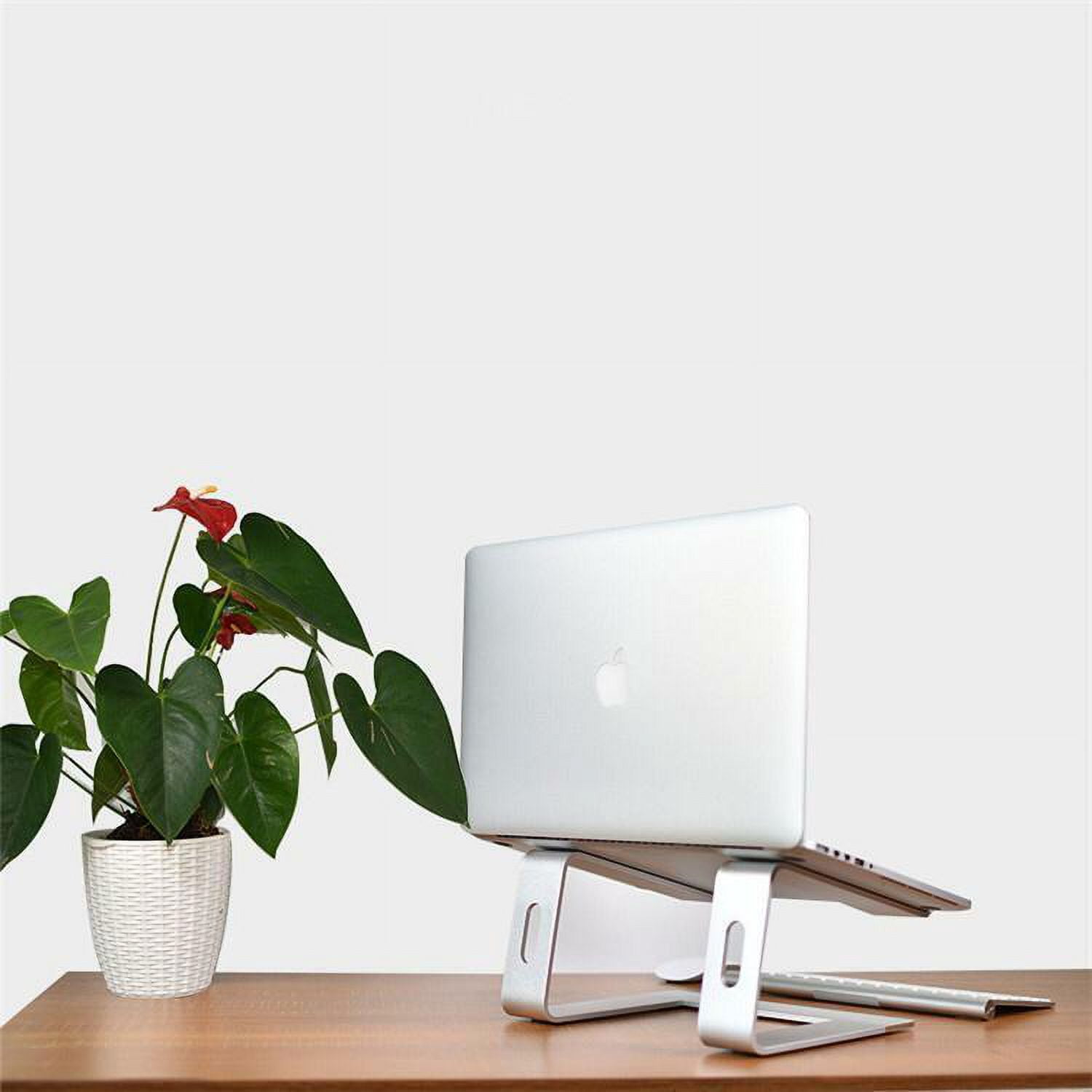 Ergonomic design aluminum laptop stand mount Riser Holder 10"~17" laptop Macbook