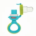 thumbnail image 4 of Nûby Twist n' Feed First Soft Foods Feeder with Safety Lock - Green/Aqua, for Children 10 Months +, 4 of 6