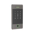 thumbnail image 2 of Sistema de control de acceso a puertas RFID con retroiluminación, biometría, huella dactilar, teclado RFID para Negro, 2 of 9