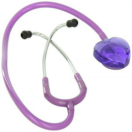 Prestige Medical Clear Sound Heart Stethoscope, Frosted