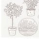 thumbnail image 2 of Clear Silicone Seal Exquisite Embossing Template for Paper Card Making Decoration DIY Scrapbooking Vase, 2 of 3