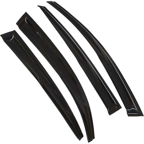 Genrics Window Visors Sun Rain Guards - Window Deflectors for Car 4-Pack Vent Shade Deflector Replacement for Optima 2011-2015