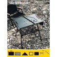 thumbnail image 2 of WESTTUNE Table Tactique IGT de Camping avec Accessoires Légère Multifonctionnelle Pliante en Alliage d'Aluminium Table d'Extérieur IGT Réglable Assiette Triangulaire, 2 of 6