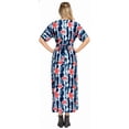 thumbnail image 2 of HAPPY BAY Women's Beachwear Swimsuit Coverups for Women Summer Cover ups for Swimwear Women Button up Beach Dress Night T Shirt L-XL Black_AC652, 2 of 5