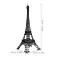 thumbnail image 2 of VERDANVERSE Torre Eiffel Decorativa De Metal Negro Para Repisas Y Ambientes Románticos, 2 of 8