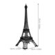 thumbnail image 2 of VERDANVERSE Torre Eiffel Decorativa De Metal Negro Para Repisas Y Ambientes Románticos, 2 of 8