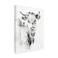 thumbnail image 2 of Aimee Del Valle 'Village Cow Gray' Canvas Art, 2 of 3