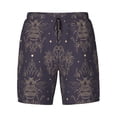 thumbnail image 4 of Lsque Mens Swim Trunks Golden Bumblebee Pattern - Bathing Suit Compression Liner - Beach Swim Shorts Swimwear - (S-3XL) - Stretch Quick Dry -X-Large, 4 of 9