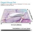 thumbnail image 2 of SHILIU-Pink Blue Marble Mouse Pad, Purple Alcohol Ink Pattern Gaming Mouse Pad, Modern Fluid Art Mousepad Design, Non-Slip Rubber Base Computer Mice Pad for School Home Office, 9.5 x 7.9 Inch, 2 of 4