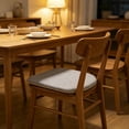 thumbnail image 6 of Tepsmf Chair Cushion Flax Linen U-Shaped Seat Pad With Ties Non Slip Dining Kitchen Desk Office Home Summer Comfort, 6 of 6