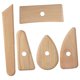 thumbnail image 3 of 5 piezas de modelado de cerámica, costillas de cerámica, herramientas para hacer esculturas de arcilla para dar forma, y elaborar arcilla en de, 3 of 9