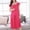 Hot Pink, variant on Womens Long Off Shoulder Cotton Nightgowns Lace Victorian Pleated Sleepwear Long Travel Beach Dress Pajamas Nightdress