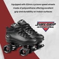 thumbnail image 3 of Sure-Grip Cyclone Roller Skate Black, 3 of 9