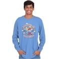 thumbnail image 5 of Smurfs Take Care Of Each Other Women's Long Sleeve T Shirt Brisco Brands M, 5 of 6