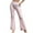 Pink-08, variant on REALiKUN Women's High Waist Flared Pants Glossy Tight High Elastic Casual Party Night Out Pants