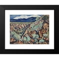 thumbnail image 2 of Marsden Hartley 14x12 Black Modern Framed Museum Art Print Titled - Landscape, New Mexico (1919 and 1920), 2 of 5