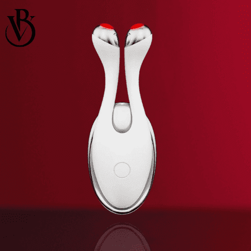 Beautivana RF Facial Device with Red LED Light and EMS Microcurrent, Face, Jawline and Neck Tool