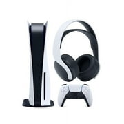 Sony Playstation 5 Disc Version (Sony PS5 Disc) with PULSE 3D Wireless Gaming Headset