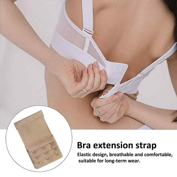 Extensor de sujetador para mujer correa de extension de sujetador de 3 ganchos suave y comodo Bodega Aurrera en linea