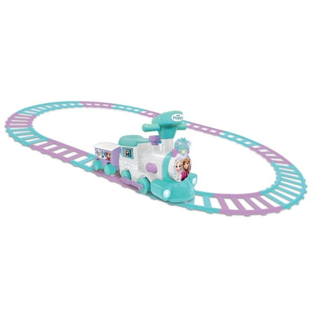 Disney Frozen 6-Volt Powered Train with Caboose & Tracks