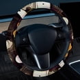 thumbnail image 2 of Ghost 14.5 Inch Printing PVC Leather Car Wheel Cover, Steering Wheel Cover, Auto Accessories, 2 of 6