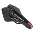 thumbnail image 3 of Cómodo asiento acolchado rojo para paseos suaves, diseño transpirable, ideal para aventuras al aire libre Actualización del sillín de bicicleta de montaña, 3 of 8