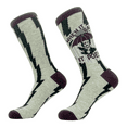 thumbnail image 2 of Women's When It Rains It Poes Socks Funny Author Poetry Quote The Raven Novelty Footwear, 2 of 9