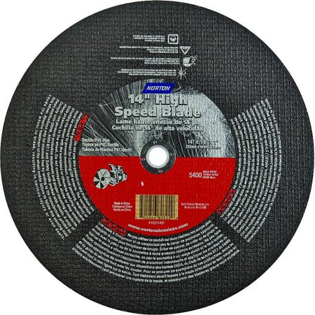 14 Inch Cut Off Wheel - NORTON 66252837843 CutOff Whl,Gemini Ductile,14