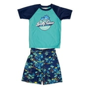 Tommy Bahama Boys' Rash guard and Trunks Swimsuit Set