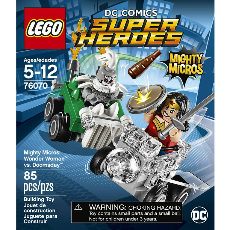 LEGO Super Heroes Micros: Wonder Woman Vs. Doomsday 76070 Building Kit - Walmart.com