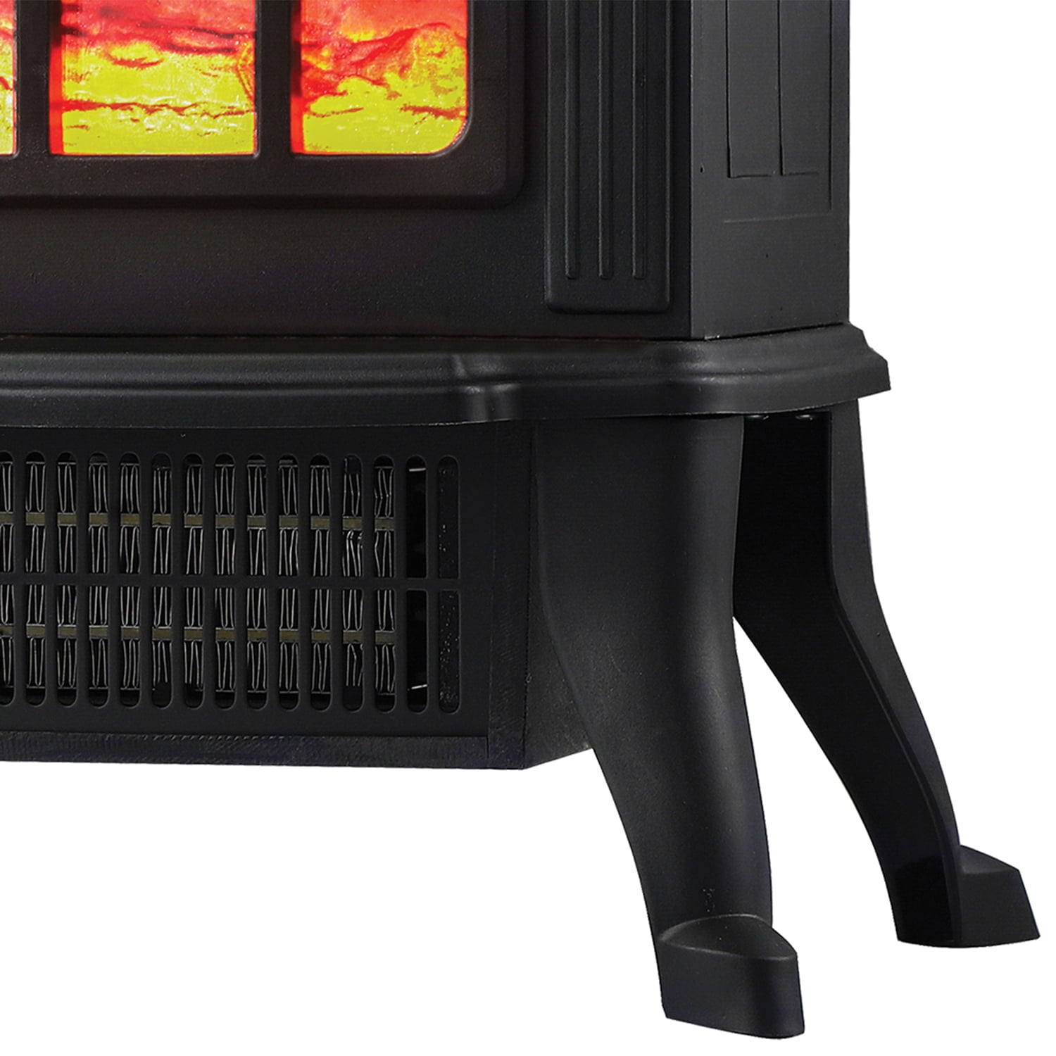 Comfort Glow ES4195 The Sanford 1,500-Watt-Max Freestanding Electric Stove with Real Flame Look