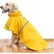 thumbnail image 1 of Poncho impermeable con capucha para perros pequeños y grandes y cachorros Sudadera con capucha con rayas reflectantes Poncho para perros Chaqueta impermeable (Talla XL), 1 of 5