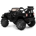 thumbnail image 3 of Patiojoy Bluetooth Kids Ride-on Car 12V Electric Truck w/ 2.4 GHZ Remote Black, 3 of 6