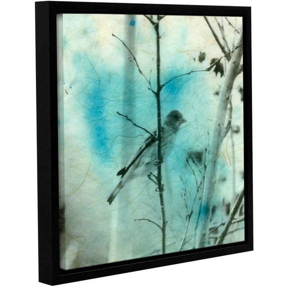 ArtWall Elena Ray "Asian Bird" Gallery-Wrapped Floater-Framed Canvas