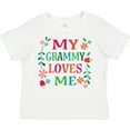 thumbnail image 3 of Inktastic My Grammy Loves Me Girls Apparel Girls Toddler T-Shirt, 3 of 5