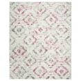 thumbnail image 3 of SAFAVIEH Skyler Salim Geometric Area Rug, Ivory/Pink, 9' x 12', 3 of 8