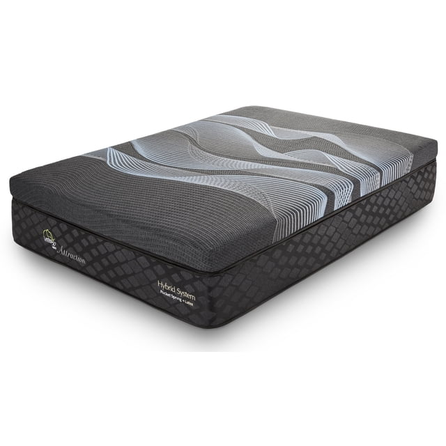 Colchón Lester King Size Hybrid Luxury - Attraction Lester Attraction ATT200