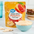 thumbnail image 2 of Great Value Freeze Dried Peach Crisps, 1 oz, 2 of 7