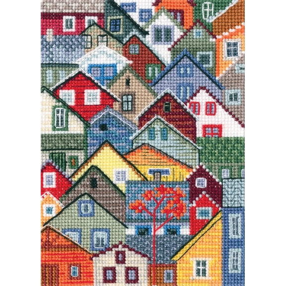 RTO Counted Cross Stitch Kit 4"X5.5"-Flavour of Salt, Wind & Sun I (16 Ct)