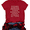 Red/A, variant on MOUSYA Christmas Shirts Women Christmas Book Tree T-Shirt Book Lovers Tees Cute Xmas Holiday Short Sleeve Tops
