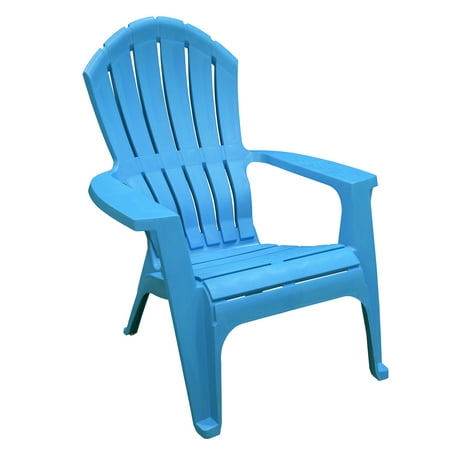 Adams RealComfort Adirondack Chair - Pool Blue - Walmart.com