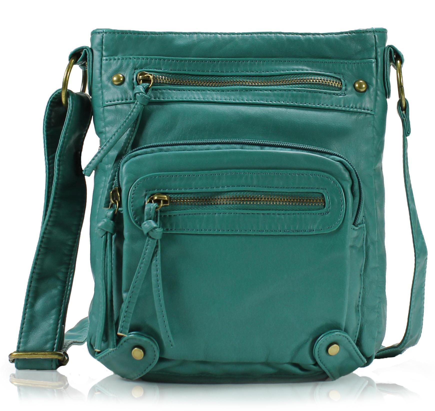 Scarleton Scarleton Washed Multi Pocket Crossbody Bag H1693