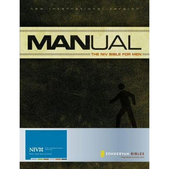 Pre-Owned NIV, Manual: The Bible for Men, Imitation Leather, Brown (Unknown) 0310941024 9780310941026