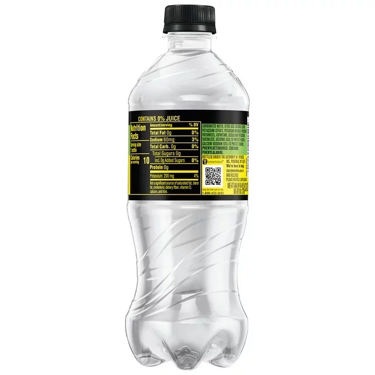 Starry Lemon Lime Zero Sugar 20 fl oz bottle (10 Pack)