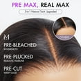 thumbnail image 6 of LUVME Super Natural Hairline Natural Black Silky Blunt Cut Glueless 13x4 Frontal Lace Human Hair Short Bob Wig, 6 of 6
