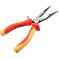 thumbnail image 3 of 200mm 8 Inch VDE Insulated Long Nose Pliers Electricians Electrical Hybrid Use, 3 of 3