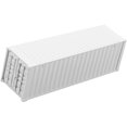 thumbnail image 1 of 1Pack Truck Toy Carriage Diy Simulation Container Model White Alloy Vehicle For Children Sandbox Scene, 1 of 8